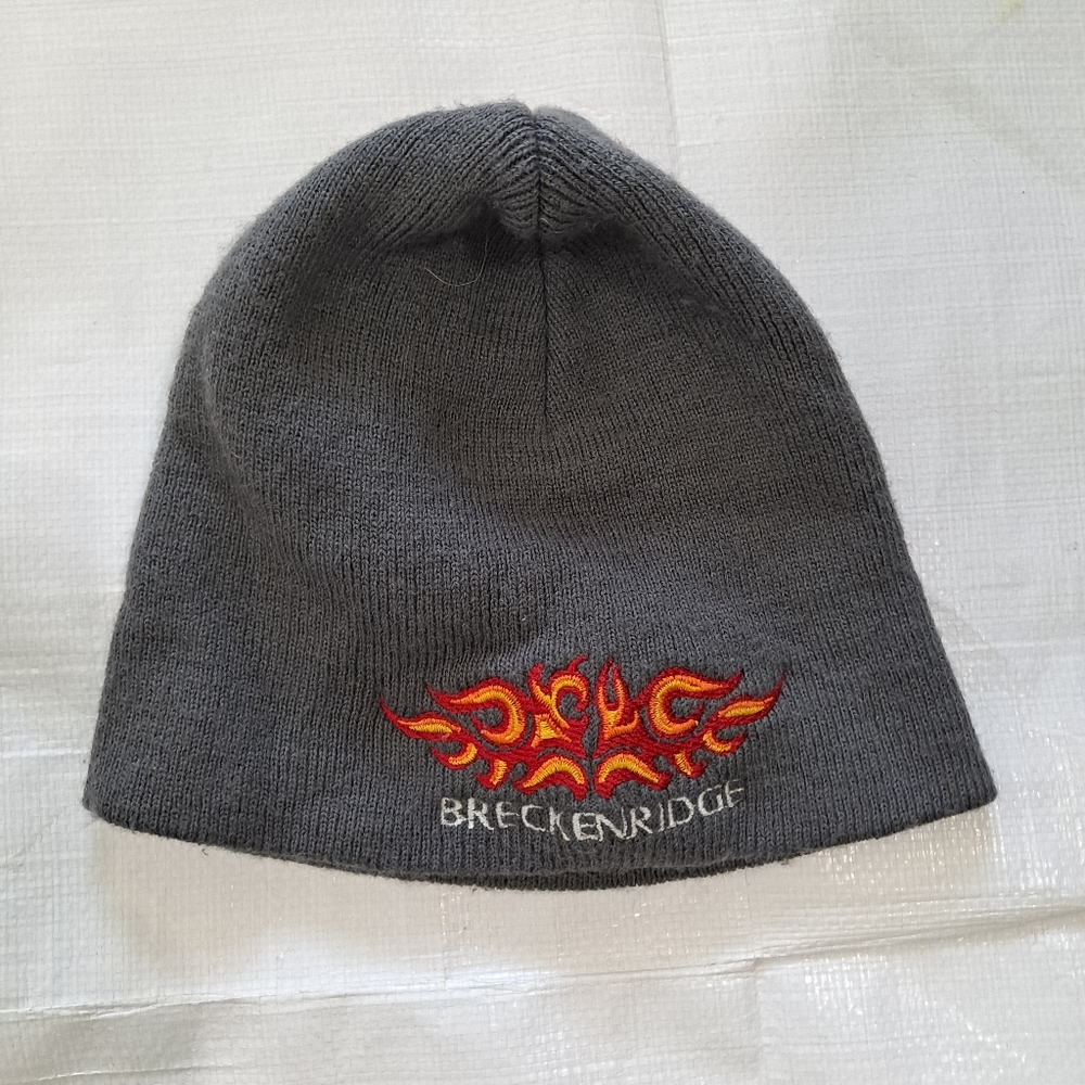 Breckenridge Grey Dome Knit Hat